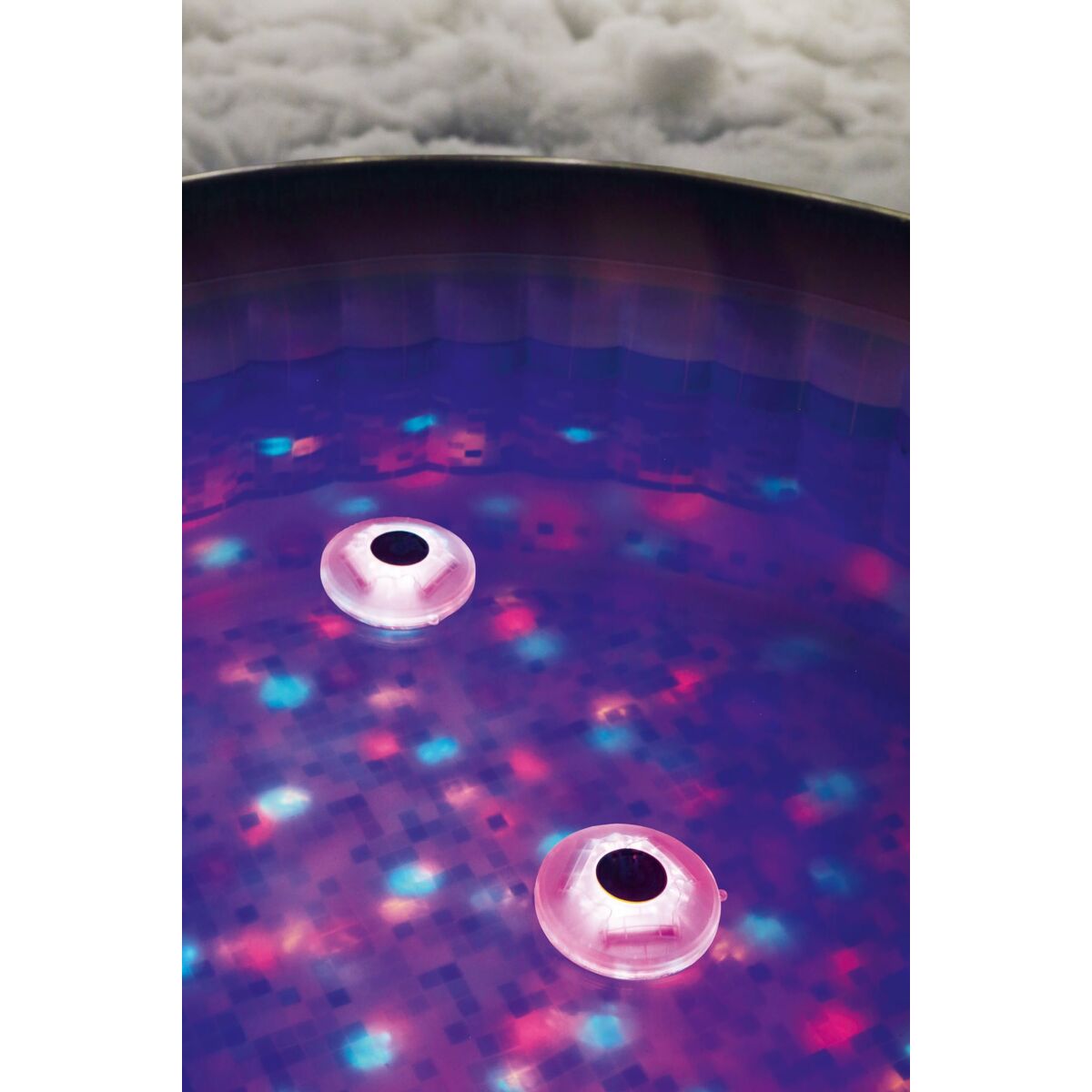 Floating solar light for swimming pools Bestway Ø 14 cm (1 Unit)