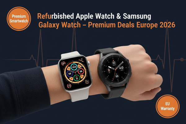 Qué Smartwatch Reacondicionado Elegir en 2026: Apple Watch vs Galaxy Watch según tu Móvil