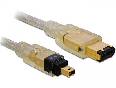 Delock Cable Firewire 6-PIN To 4-PIN 2M — image 1