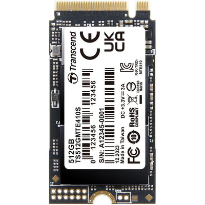 Transcend 512GB M.2 2242 PCIE GEN4X4 NVMe 3D TLC Dram-less — image 1