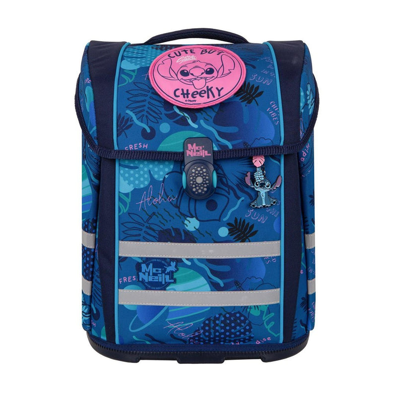 Mcneill Backpack School Perfecto 5 Pieces Disney Stitch