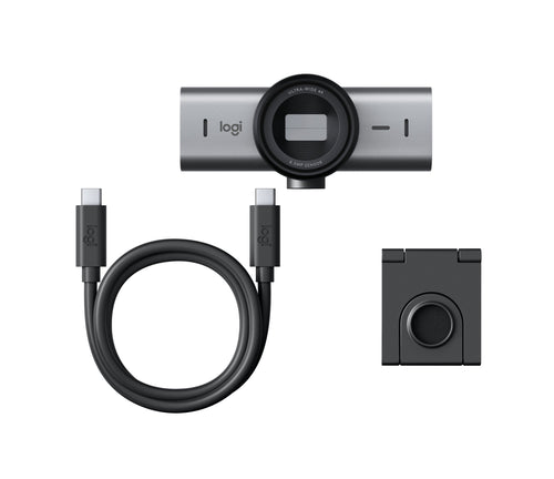 Logitech Camera Web Mx Brio 3840 X 2160 Pixels USB 3.2 Gen 1 (3.1 Gen 1) Graphite — image 1