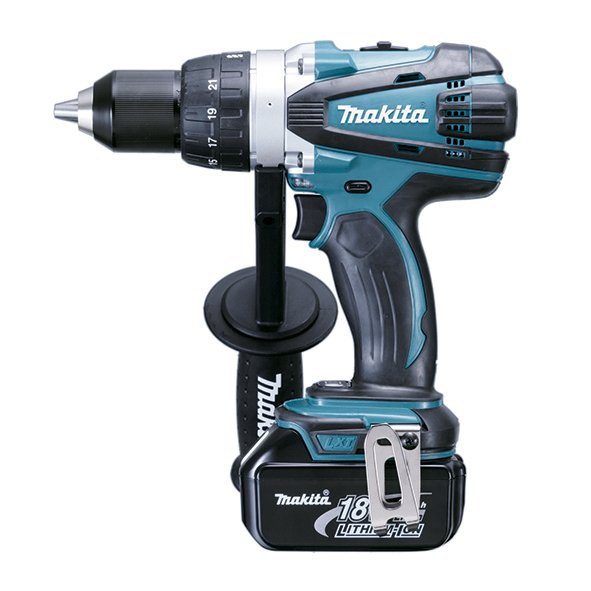 Makita DDF458RTJ Drill Black Blue 2,3KG