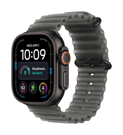 Apple Watch Ultra 4 GPS + Cellular 49MM Black Titanium Case With Translucent Black Ocean Band — image 1