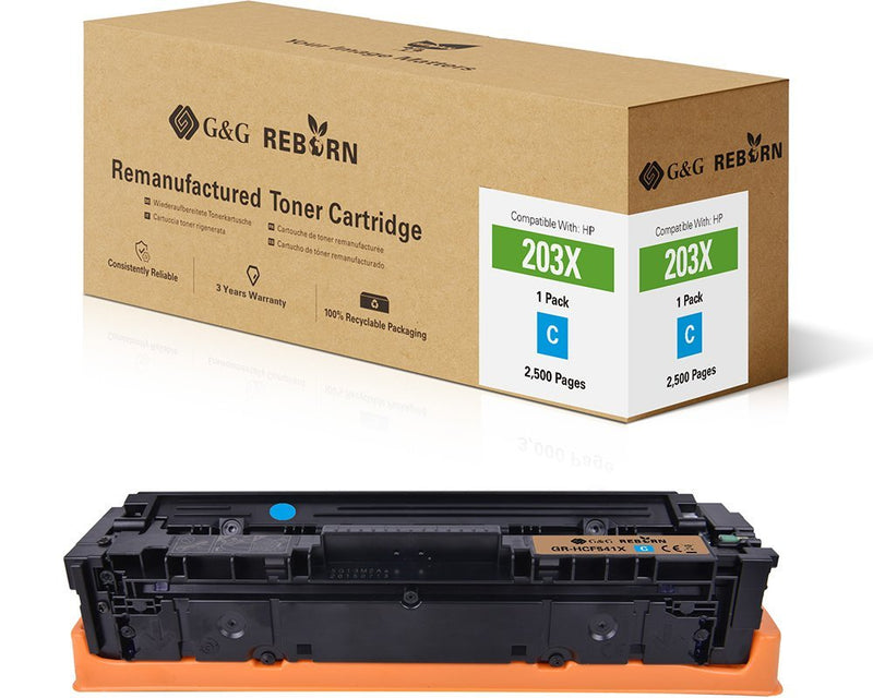 G&g Toner Reborn- Compatible With HP 203X CF541X