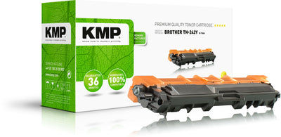 Kmp Toner Compatible Brother TN-242Y Comp. Yellow 1400 S. B-T60A — image 1