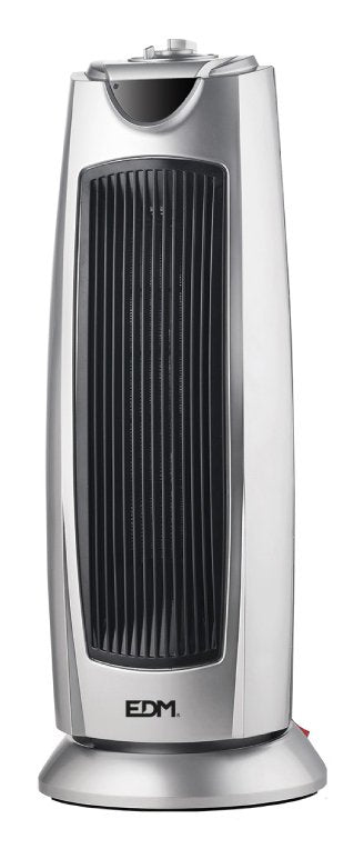 EDM Heater Tower Ceramico, Oscilante - Model Silver - 1000-2000W -