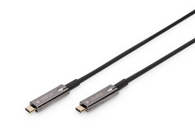 Digitus USB-C Aoc Av-anschlussk. 20M 4K Hybrid Glasfaser — image 1