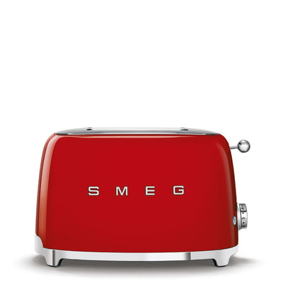 Smeg Toaster TSF01RDEU 2 Rebanada(s) Red Steel Buttons Level Rotating 950W, 220 - 240V — image 1