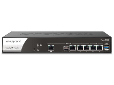 Draytek Router VIGOR2962 2.5 Gigabit Ethernet Black — image 1