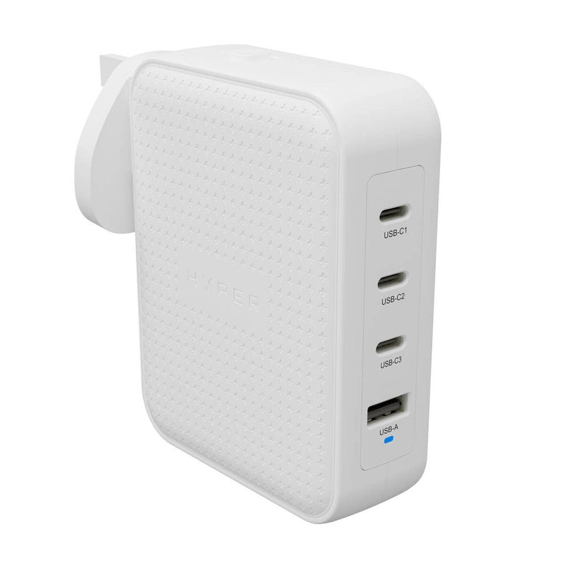 Hyperjuice Power Adapter 145 Watts Connectors Output 4 White