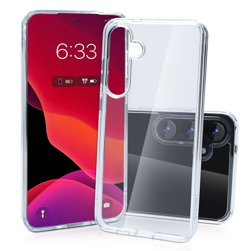Nevox Styleshell Shockflex, Case Transparent Phone Mobile Phone Samsung Galaxy S25 Plus 4250686414639.0