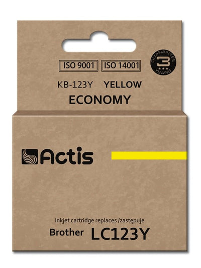 Actis Ink KB-123Y (reemplazo Brother LC123Y / LC121Y - Standard - 10ML - Yellow — image 1