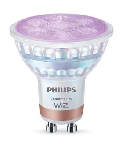 Philips Smart LED Connected By Wiz Bulb Foco LED Forma: PAR16 Transparent Finish GU10 4.7W (equivalente 50W) C — image 1