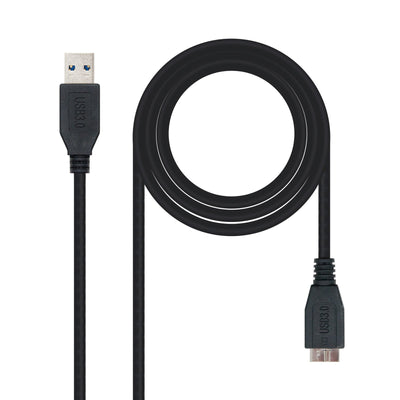 Nanocable USB Cable -a 3.0 Male a Micro-USB 3.0 Male 2M — image 1