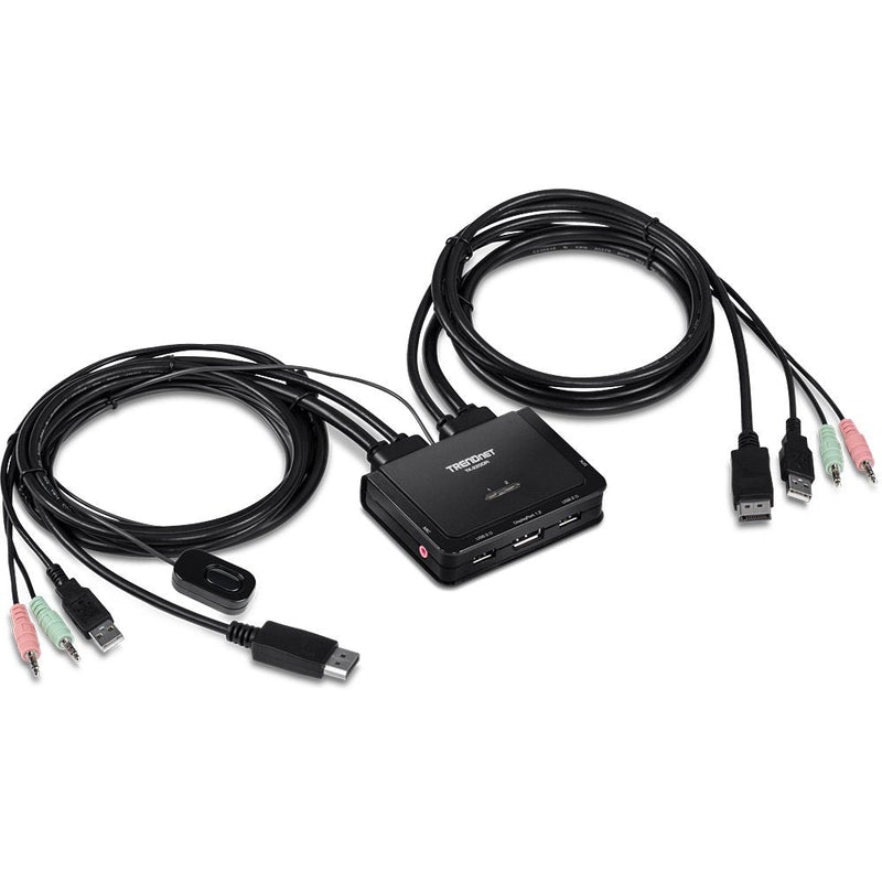 Trendnet Conmutador KVM TK-220DPI - 2 Computers