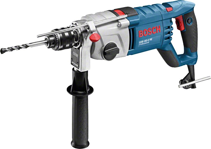 Bosch Drill Percutor Professional Gsb 162-2 Re Professional, Drill Percutor Blue 1.500W, Case 060118B000