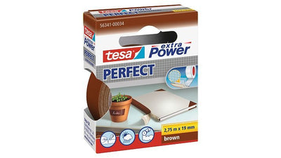 Tesa Tape Fabric Extra Power Perfect 2,75M 19MM Brown — image 1