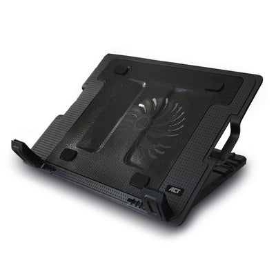 Laptop Stand, With Fan, 5 Positions Height Adjustable, 2-PORT Hub — image 1