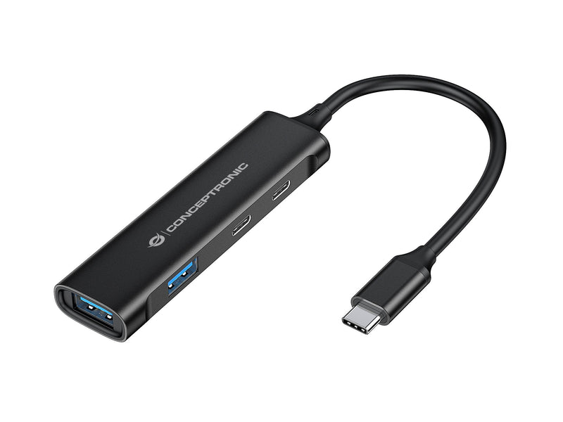 Conceptronic USB Hub 4-PORT 3.0 -2x USB-C/a