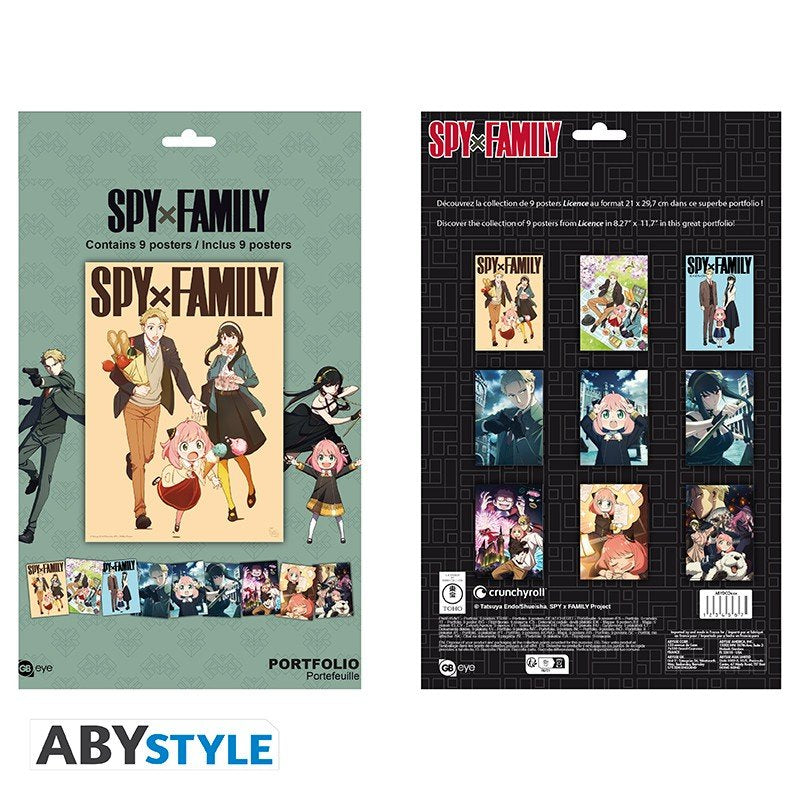 Abystyle Portfolio 9 Posters Spy X Family