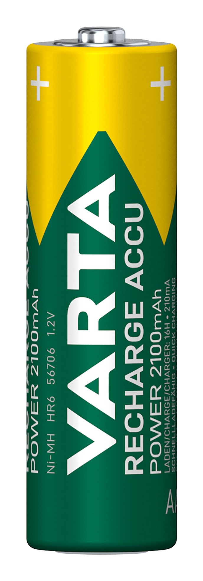 Varta Battery Rechargeable Power Aa HR6 2100MAH 4ST.