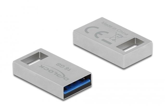 Delock USB Flash Drive 54069 16GB USB Type a 3.2 Gen 1 (3.1 Gen 1) Silver