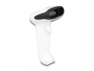 Delock Scanner Code Barcodes 1D And 2D 2,4GHZ, Bluetooth Or USB - White — image 1