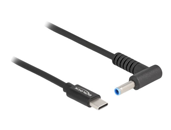 Delock Notebook Cable Charging USB Type-c™ Connector Male a HP 4,5 X 3,0MM Connector Male