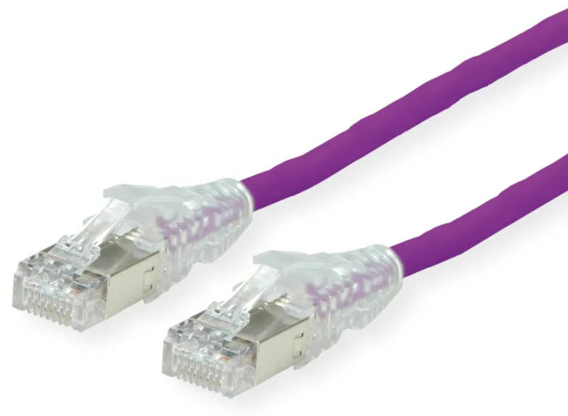 Dtwyler Network Cable CAT.6A (class Ea) S FTP, Cu 7702 Flex Lsoh, Amp V2, Violett, 5M