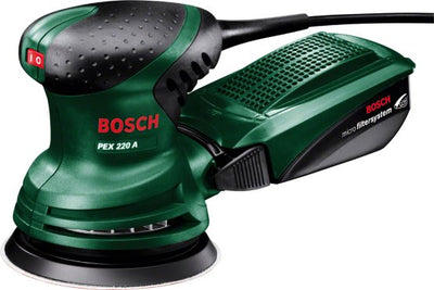 Bosch Lijadora Excéntrica Bricolaje And Garden Pex 220A Green/Black 603378000 — image 1