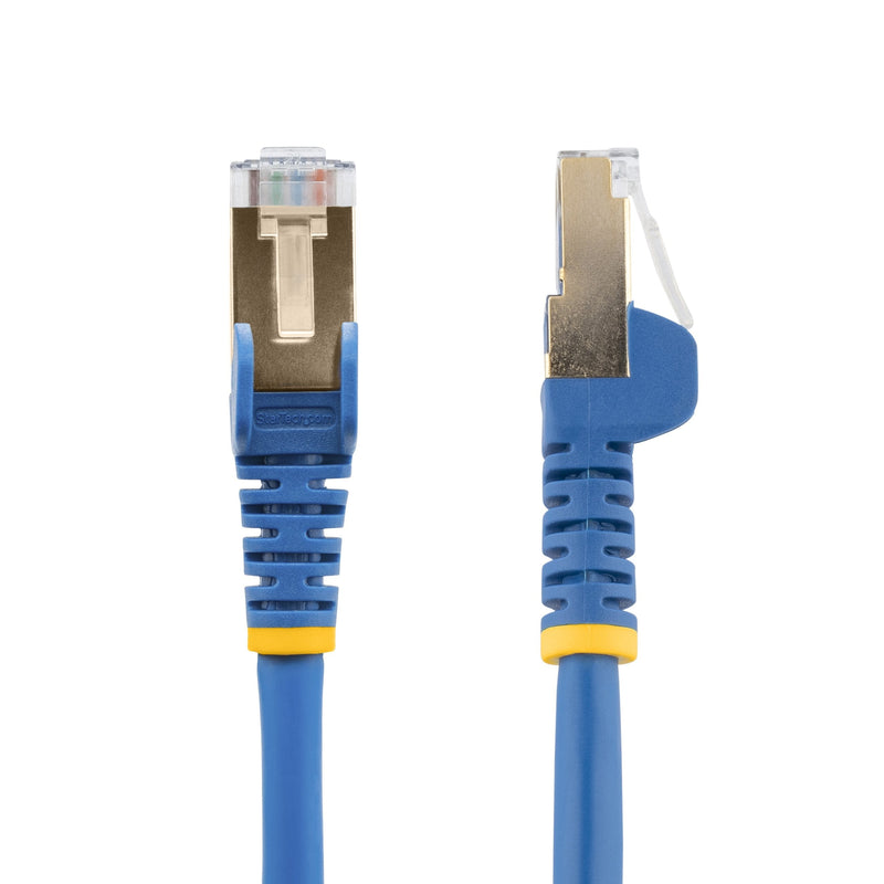StarTech.com Cable 1 5M Ethernet RJ45 CAT.6A Blue Without Enganches 10GB Cable Interconexión RJ-45 (m) a RJ-45