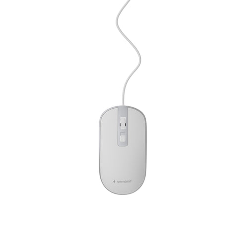 Mouse Óptico 800-1200 Dpi, 4 Buttons White — image 1