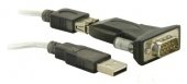 Delock Adapter USB 2.0 - Serie DB9 With Cable — image 1