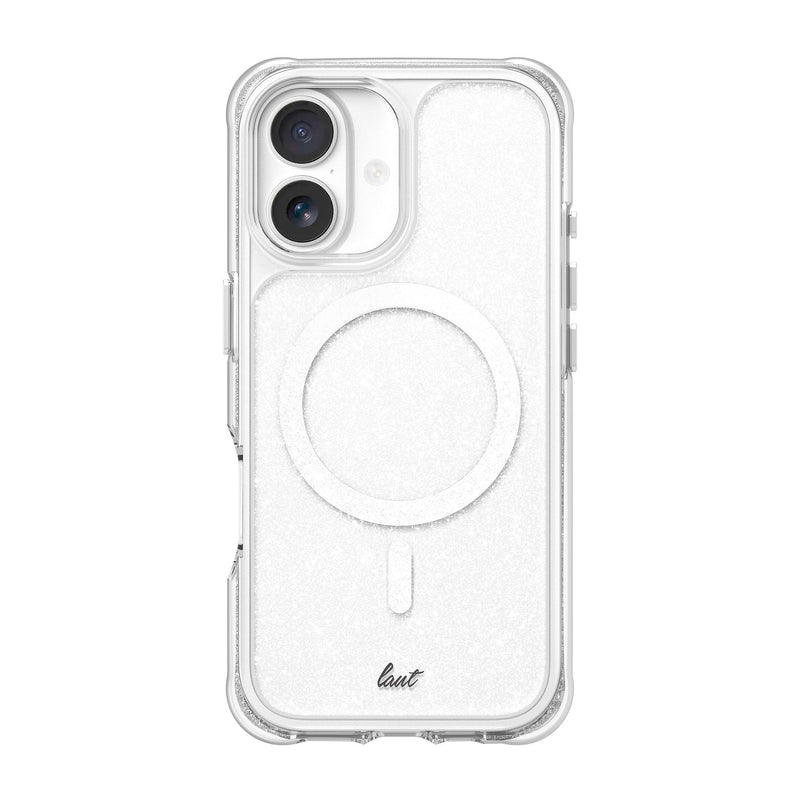 Laut Aero Sparkle Case For Iphone 17 16CM (6.3) Silver Transparent