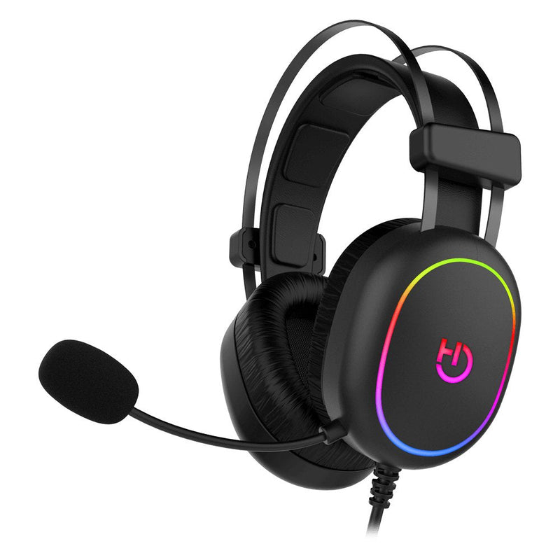 Hiditec Headphones Gaming With Microphone Erys ARGB Jack 3.5 Black