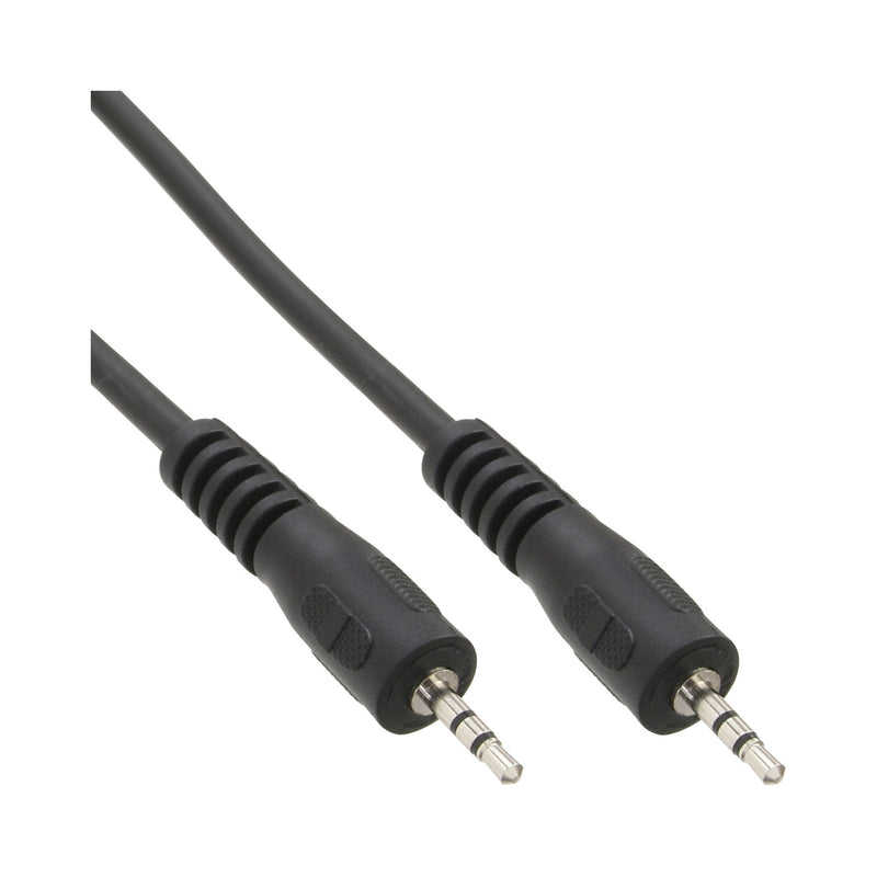 Inline Cable Audio 2,5MM Stereo Male a Male 0,5M