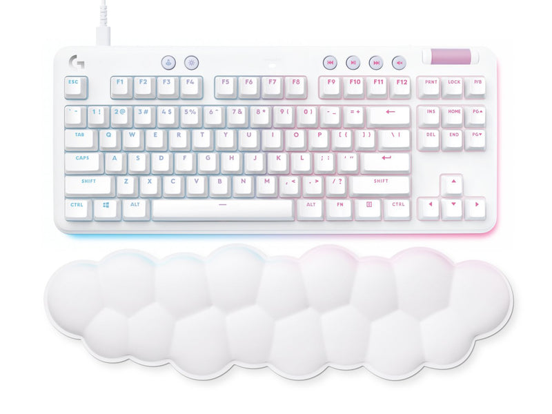 Logitech G G713 Keyboard Without Keyboard Numérico Retroiluminación USB QWERTY Spanish Switch Tactile White