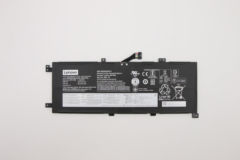 Lenovo 5B10W13933 Battery 46WH, 4 Celdas, Compatible With Lenovo Thinkpad L13
