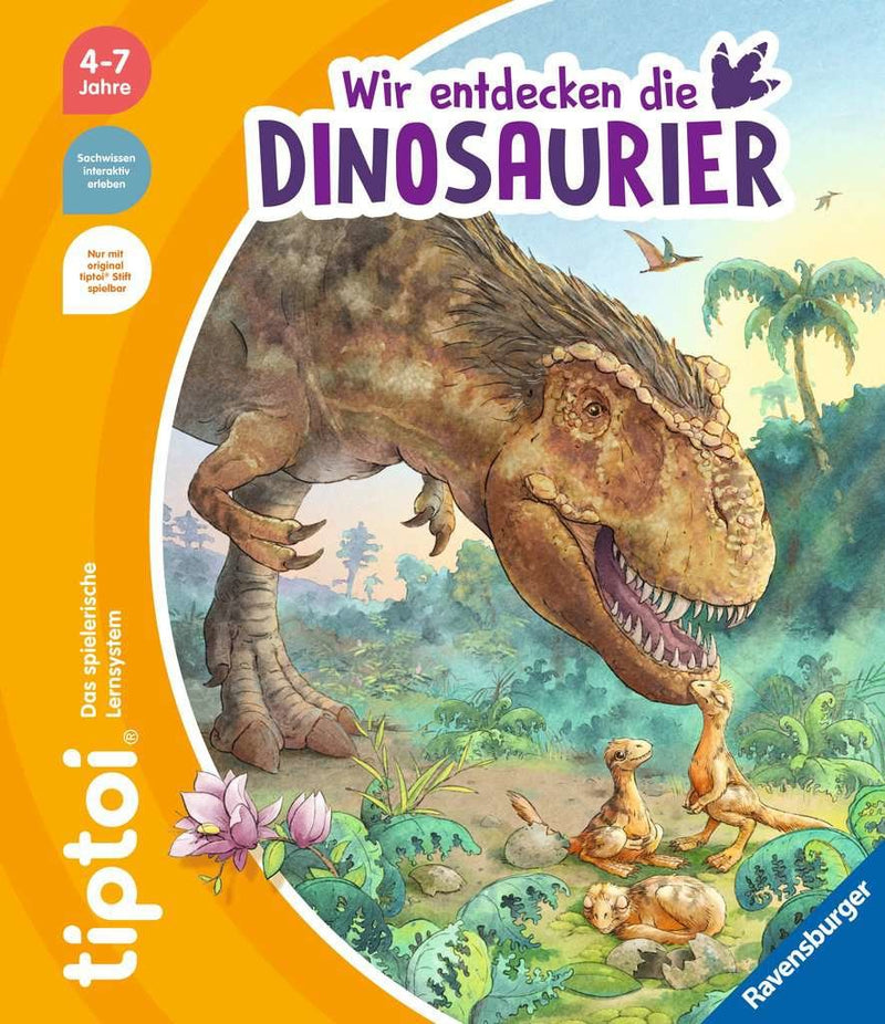 Ravensburger Tiptoi Descubrimos Dinosaurios, Book Educativo