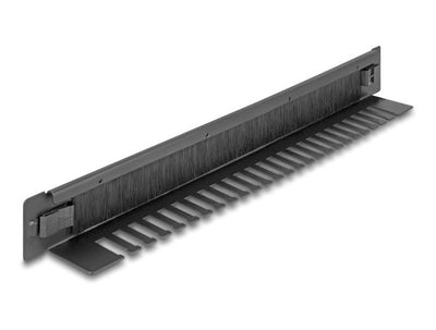 Delock 66552 Strip Brush 19 With Stand Cable Without Tools 1U Black — image 1