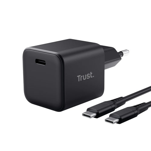 Trust Wall Charger GaN Maxo 65W Ultrareducido 1x USB Type-c Includes USB Cable Type-c 65W — image 1