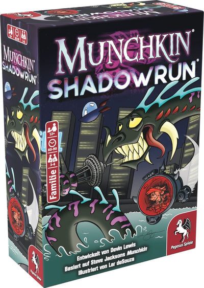 Pegasus Munchkin Shadowrun, Set Of Cartas 17037G — image 1