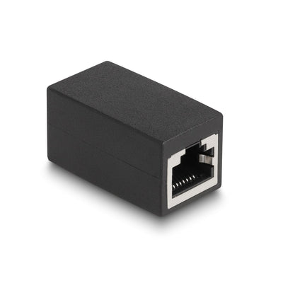 Delock 88003 Adapter RJ45 Female a RJ45 Female CAT.6 Black — image 1