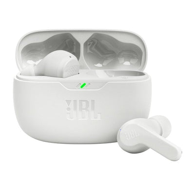 Jbl Headphones Bluetooth Wave Beam White — image 1