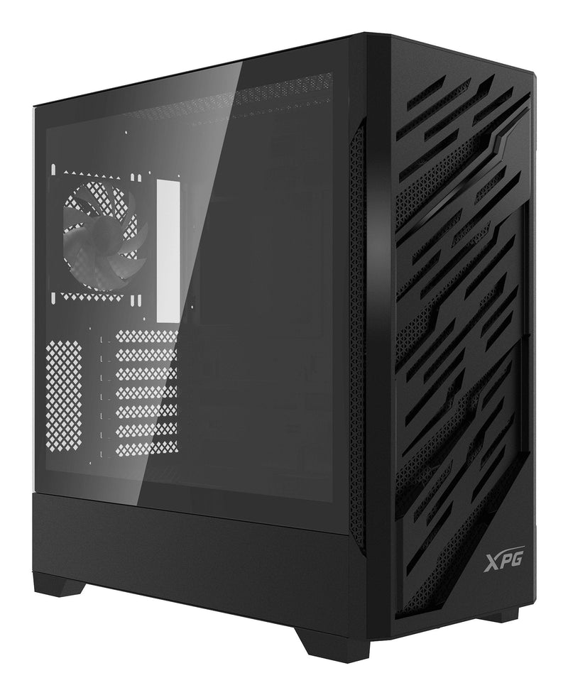 PC Case Gaming Xpg Starker Air ATX Vent 4X120MM Fan 1x USB C 3.2 Without Power Supply Black