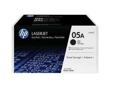 HP Genuine Toner 05A Multipack 2X Black — image 1