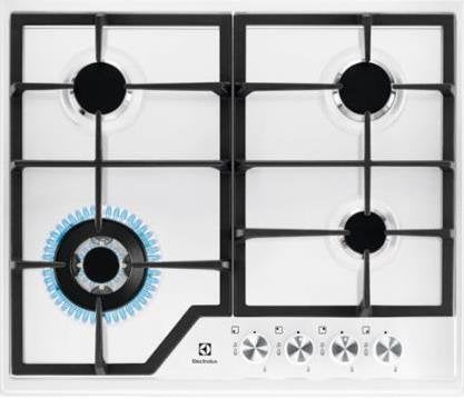 Electrolux Encimera Gas EGS6436WW White Integrado 4 Zona(s)