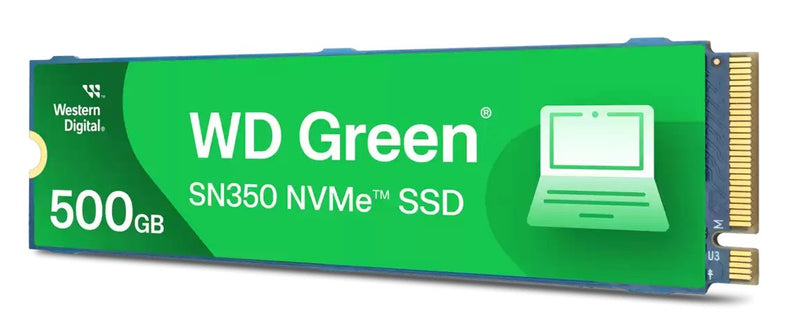 Western Digital Drive SSD 500GB Green SN350 NVMe M.2 2280 PCIE GEN3