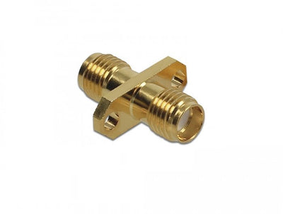 Delock 89980 Adapter Sma Female a Sma Female Installation Panel 10GHZ — image 1
